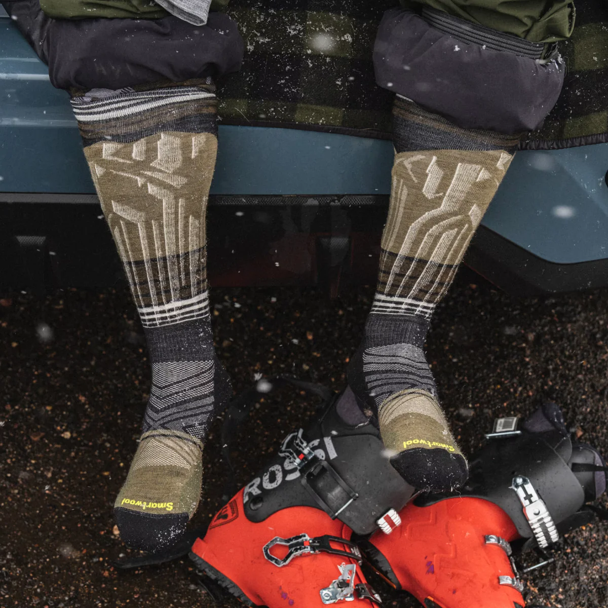 Ski Summit Shot Over The Calf Socks - Image 3